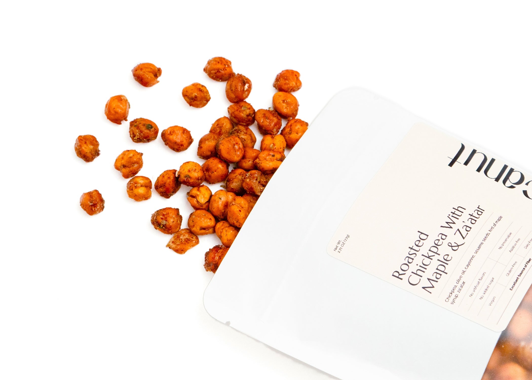 Roasted Chickpeas with Maple & Za'atar (Pack of 4) – Locanut Store