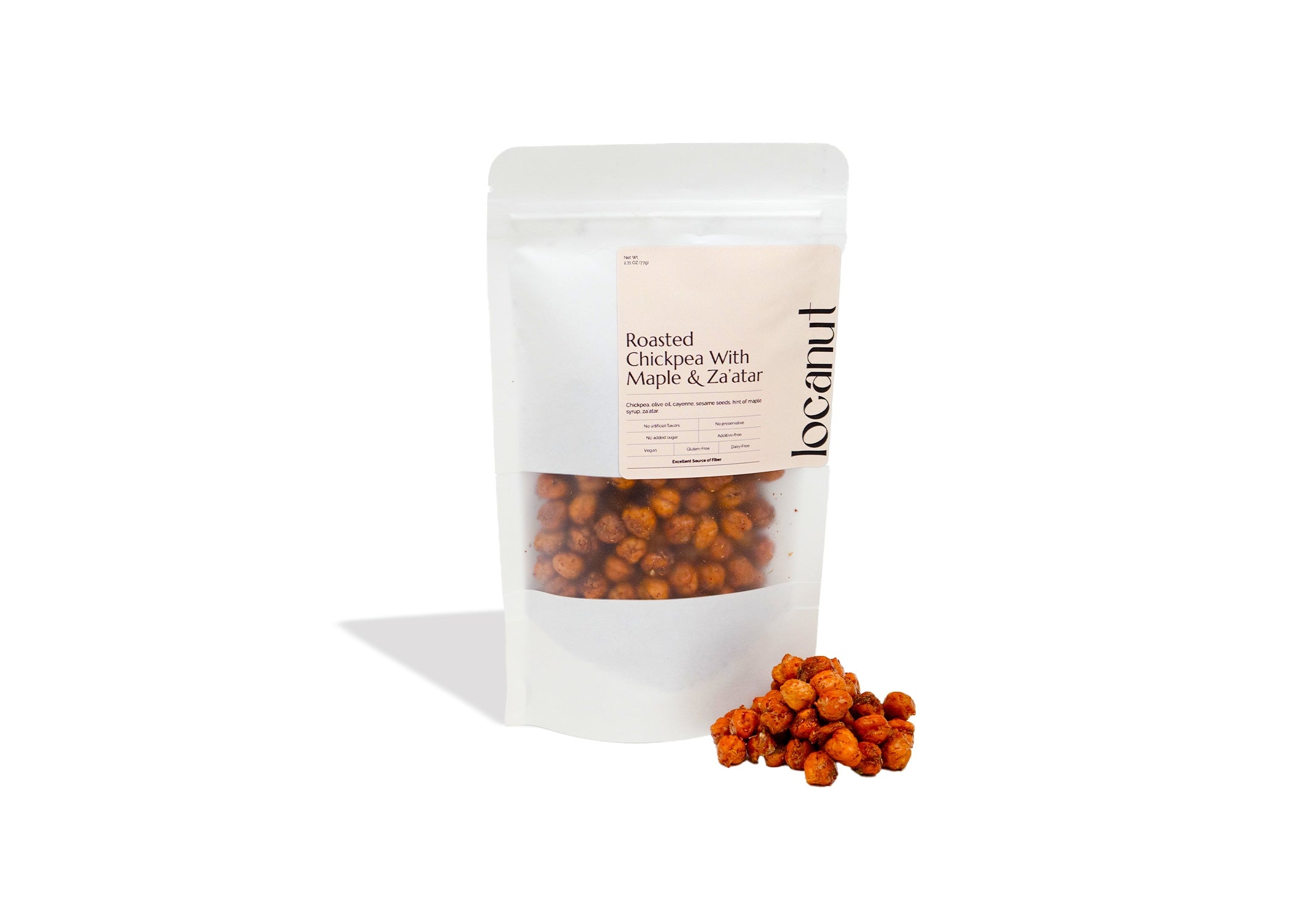 Roasted Chickpeas with Maple & Za’atar (Pack of 4)