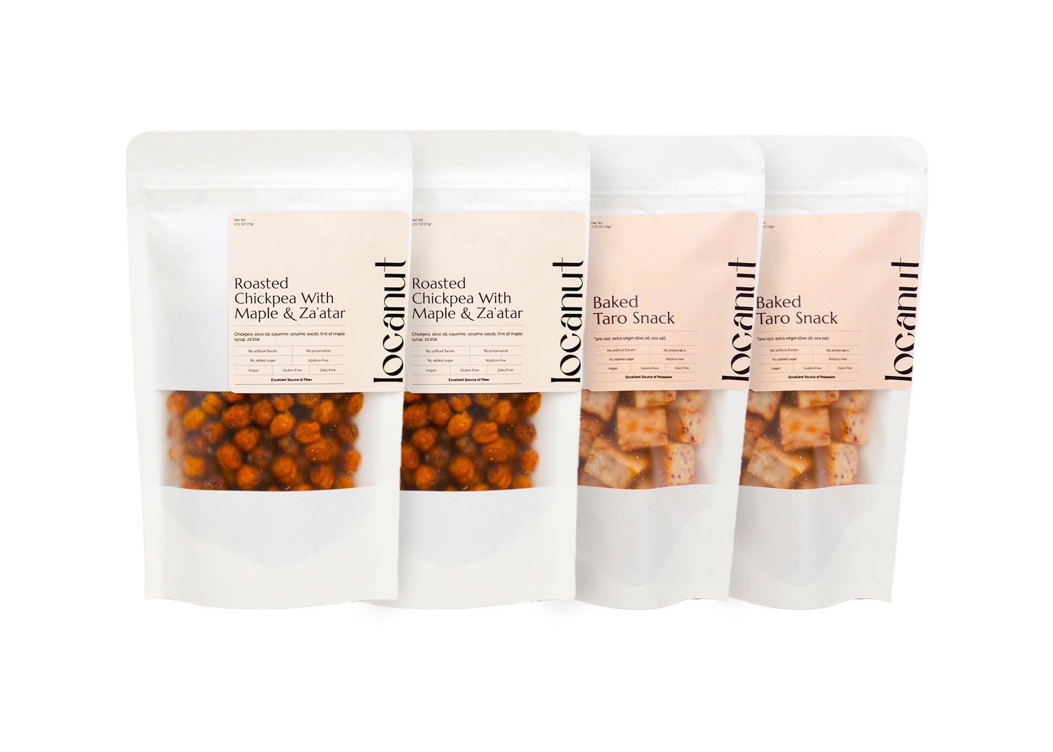 Taro & Chickpea Snack (Pack of 4)