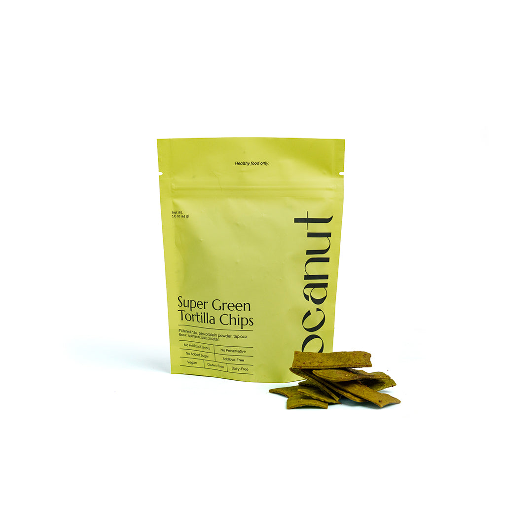 Super Green Tortilla Chip (Pack 4)