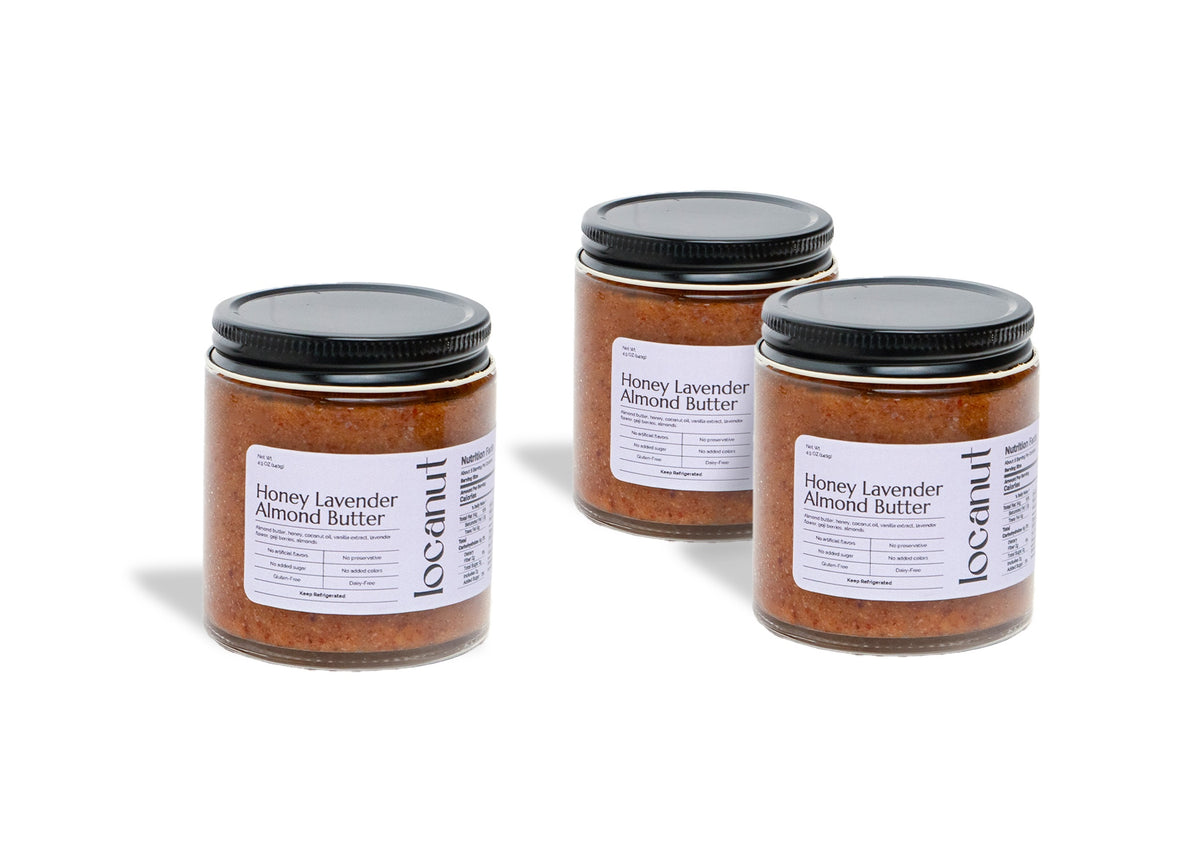 Honey Lavender Almond Butter (Pack-3)