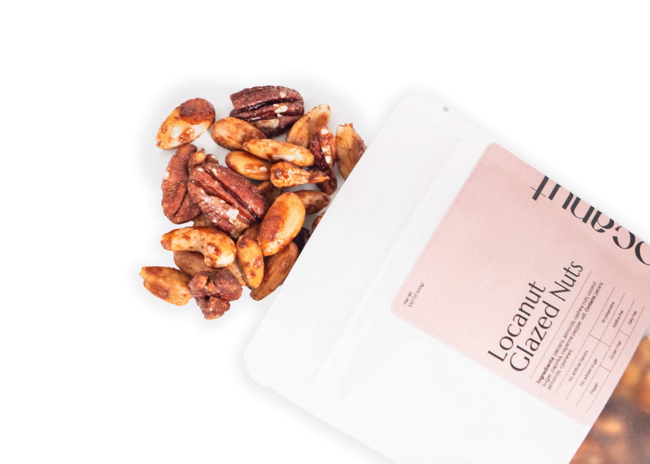 Locanut Glazed Nuts (Pack of 2)