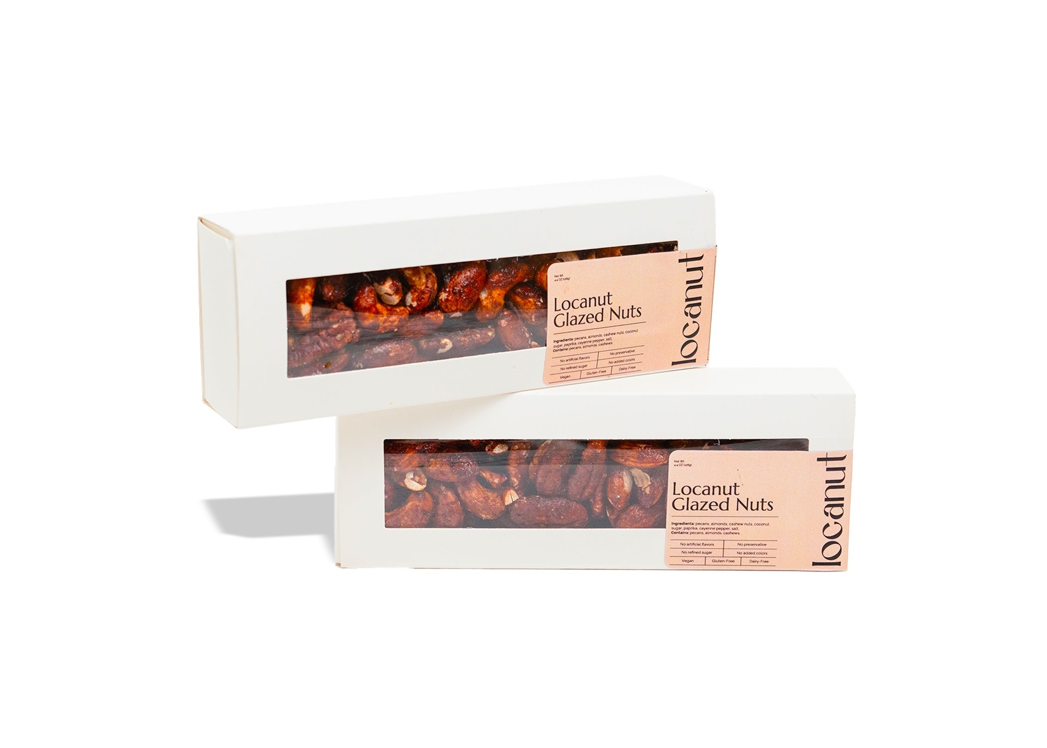 Locanut Glazed Nuts (Pack of 2)
