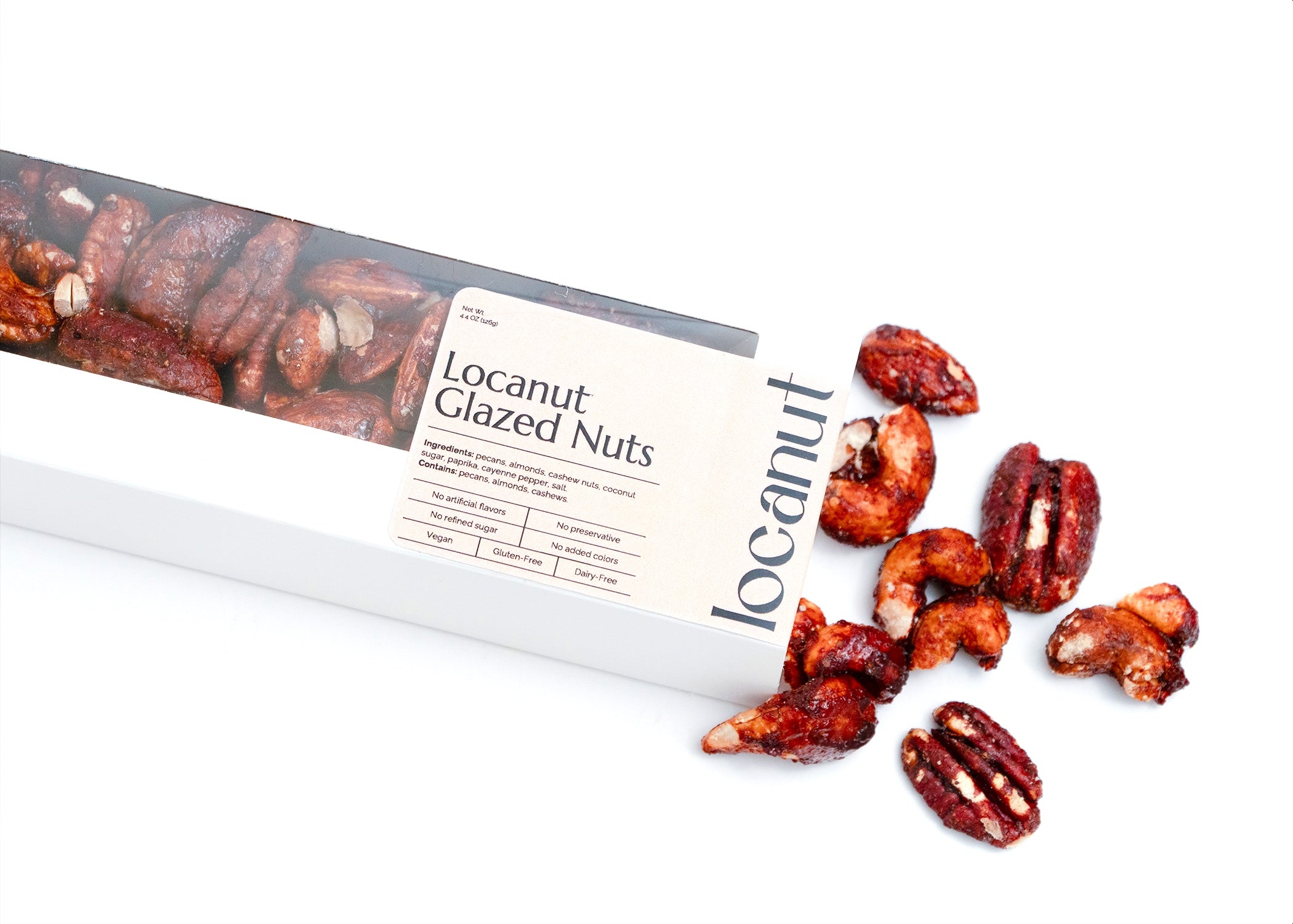 Locanut Glazed Nuts (Pack of 2)