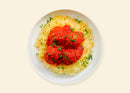 Spaghetti Squash Spasta Bowl & Turkey Meatballs