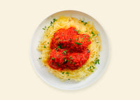 Spaghetti Squash Spasta Bowl & Turkey Meatballs