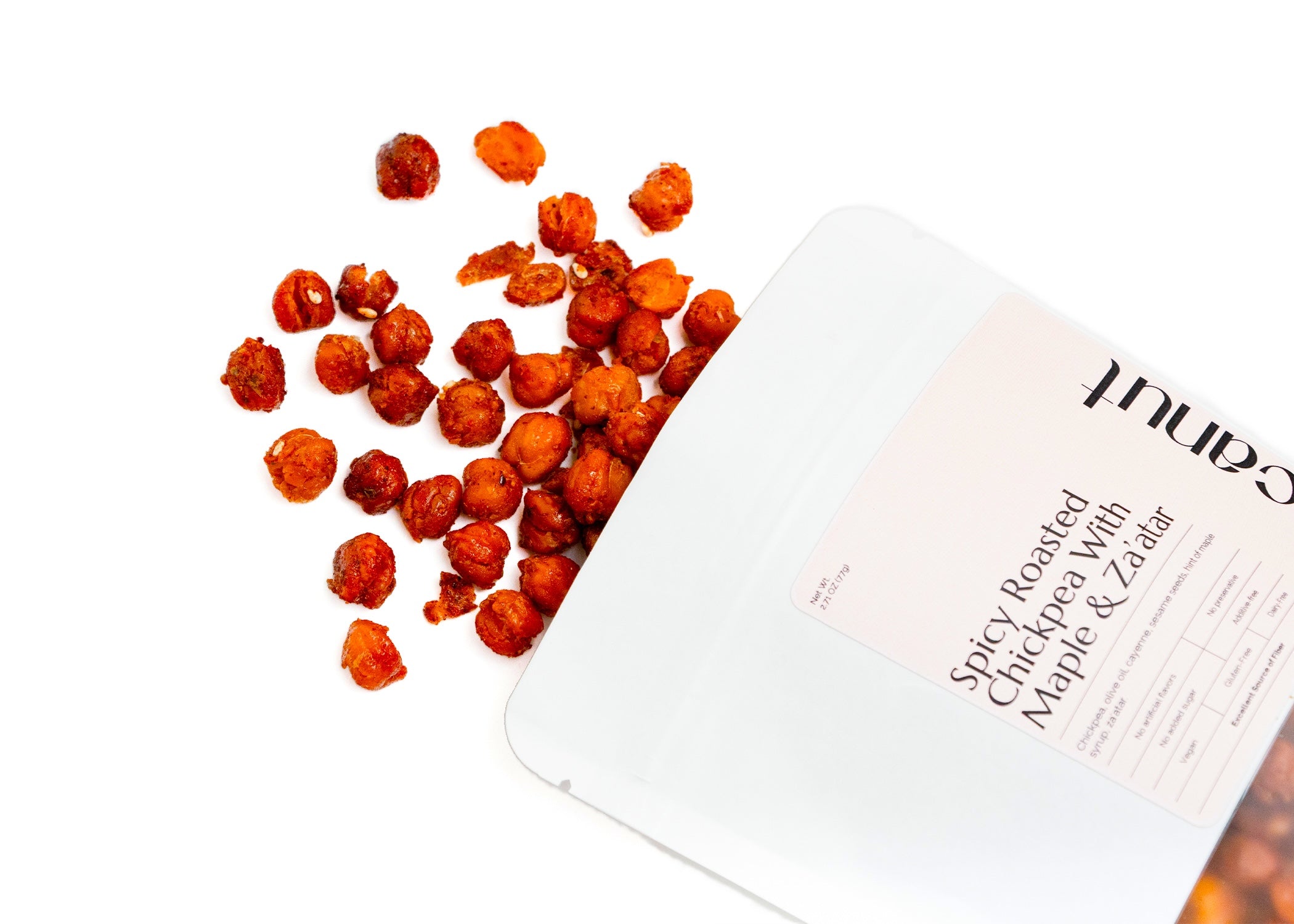 Roasted Chickpeas with Maple & Za’atar (Pack of 4)