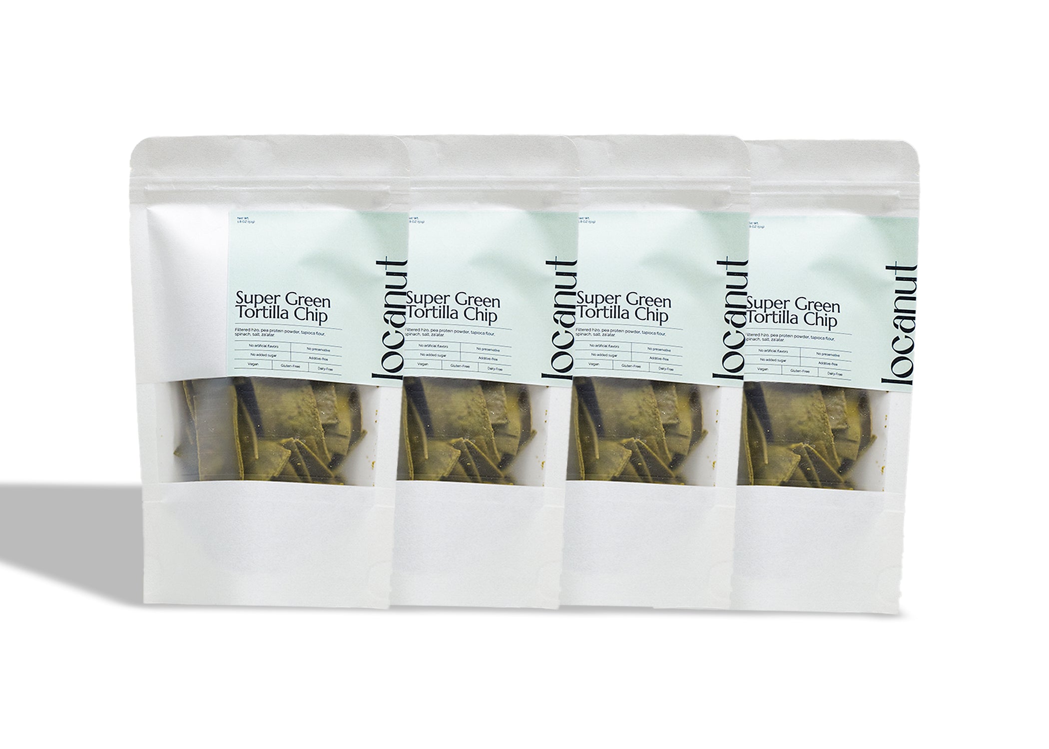 Super Green Tortilla Chip (Pack 4)