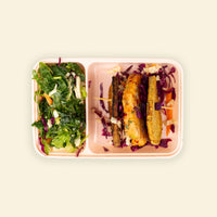 Wild Salmon Burger Cauliflower Bun