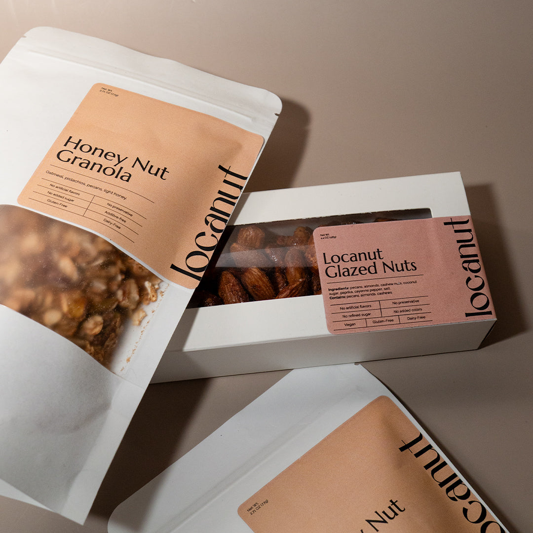 Granola & Glazed Nuts (Pack of 1 and 1)