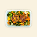 Roasted Veggie Bowl & Zucchini Cake